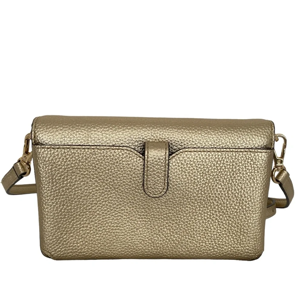 Michael Kors Jet Set Metallic Crossbody - Picture 13 of 14